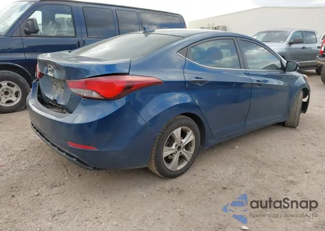 2016 Hyundai Elantra Value Edition from USA, damaged, VIN KMHDH4AE2GU554117